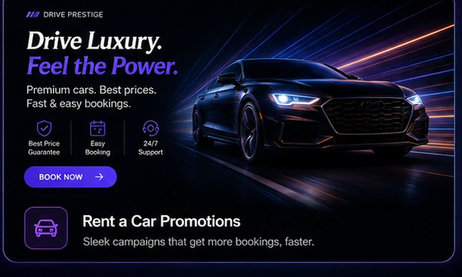 Service business landing page concept